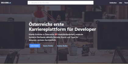 Webportal: devjobs.at, photo 3