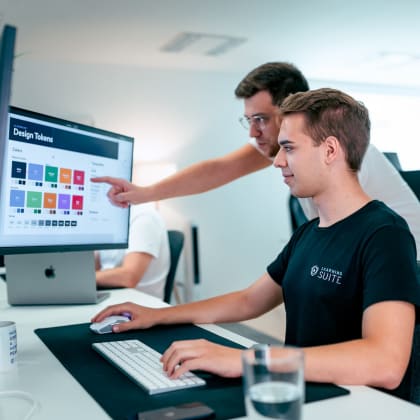 Als UI/UX-Designer bei LearningSuite prägst du das Look-and-Feel der fortschrittlichsten E-Learning-Plattform auf dem Markt.
