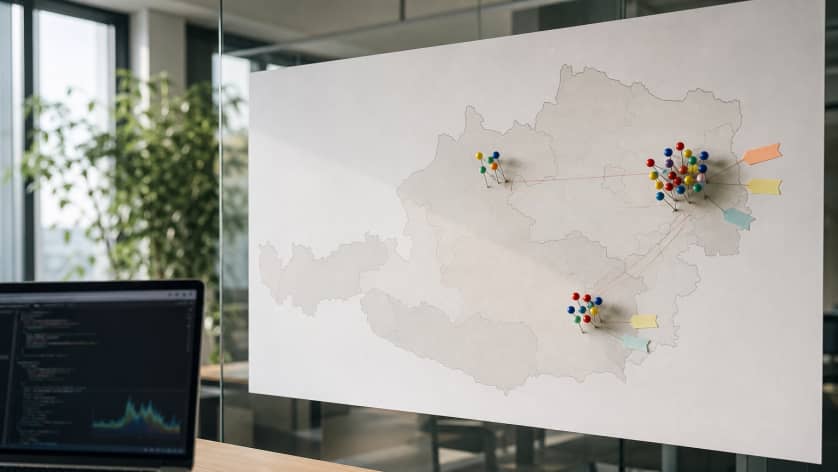 Wo werden in Österreich die meisten Entwickler gesucht? Eine datenbasierte Einordnung (2025)