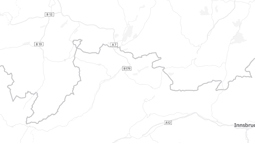 Map of the job locations
