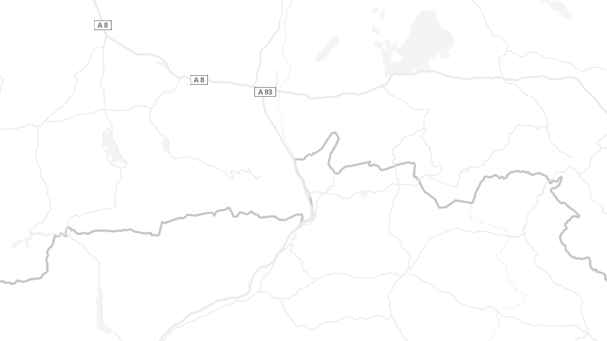 Map of the job locations