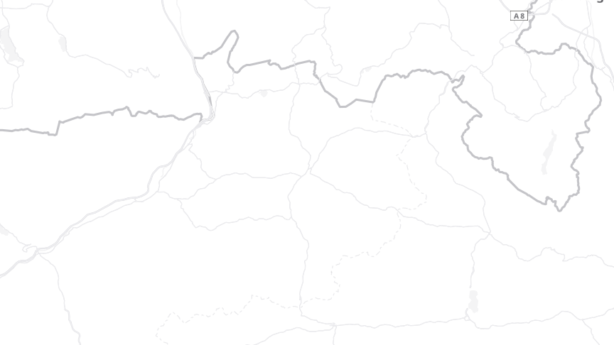 Map of the job locations