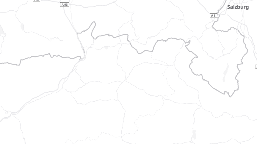 Map of the job locations