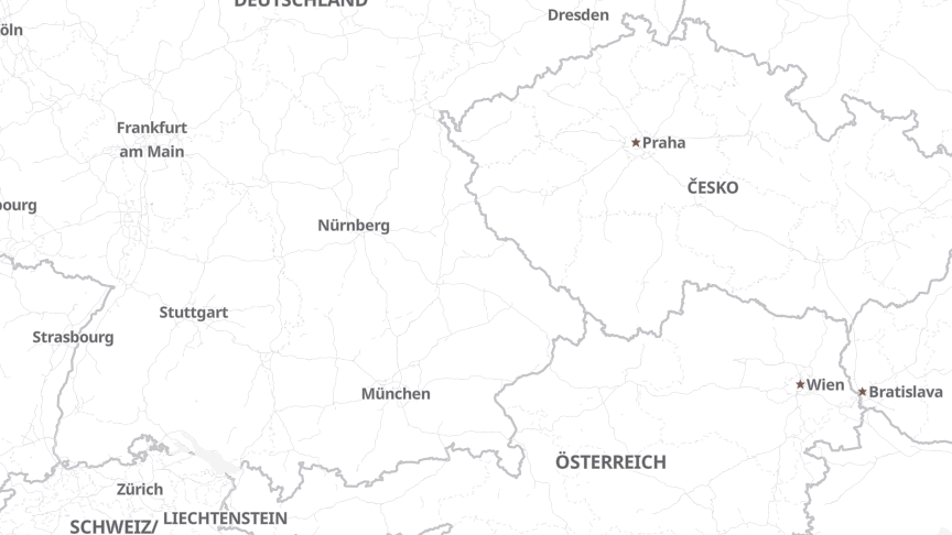 Map of the locations of NVISO