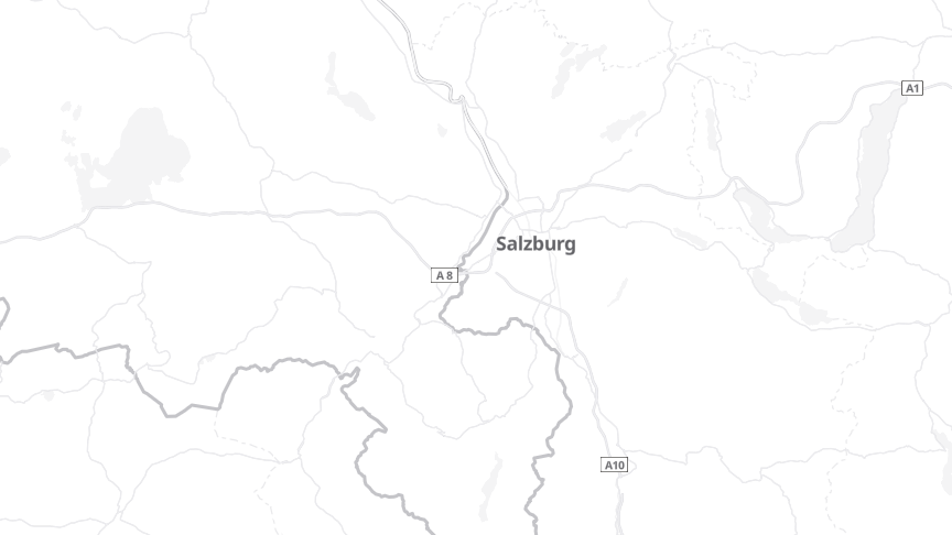 Map of the job locations