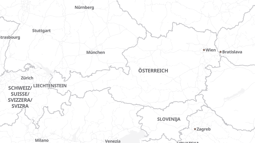 Map of the locations of Rheinmetall MAN Military Vehicles Österreich GesmbH