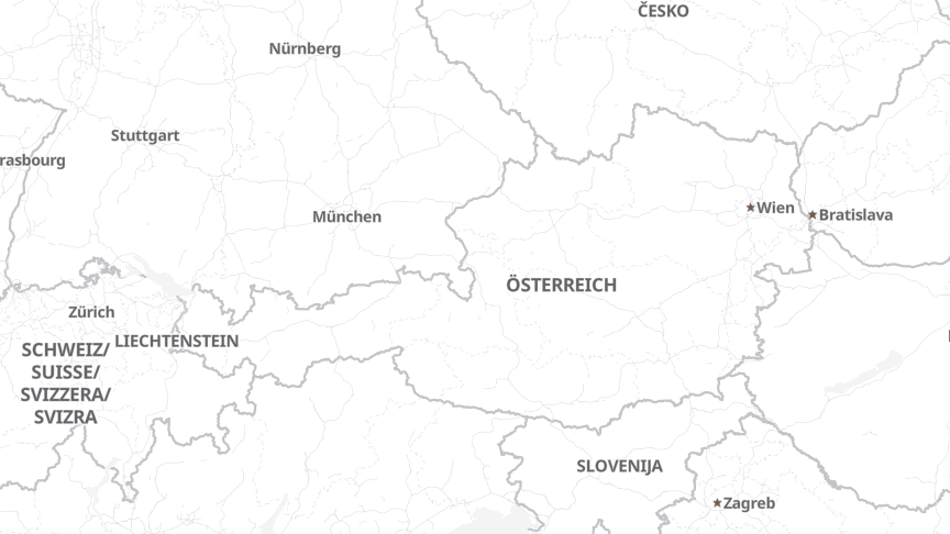 Map of the locations of Doppelmayr Seilbahnen GmbH