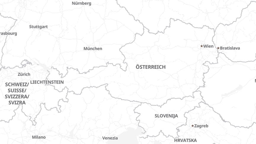 Map of the locations of Kapsch Aktiengesellschaft