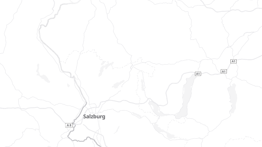 Map of the job locations