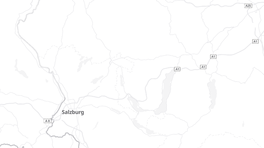 Map of the job locations