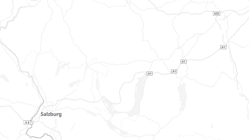 Map of the job locations