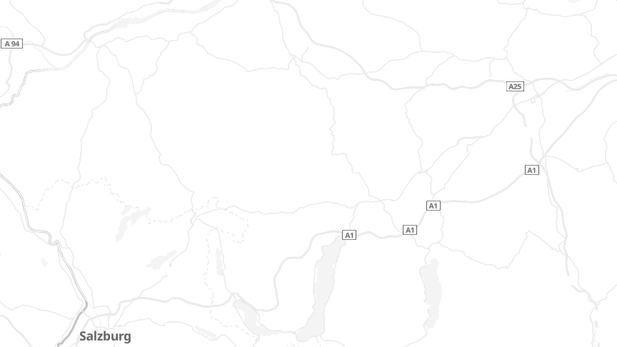 Map of the job locations