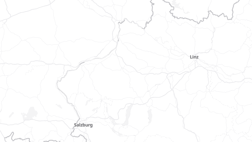 Map of the job locations