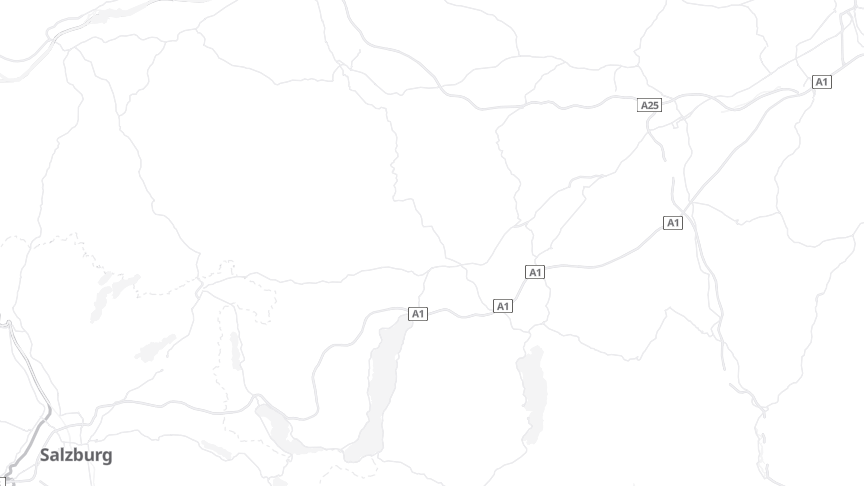 Map of the job locations