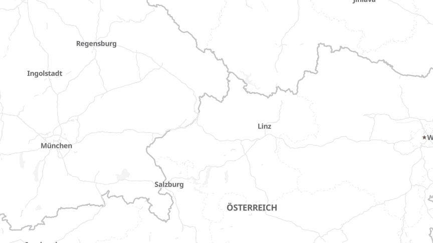 Map of the job locations