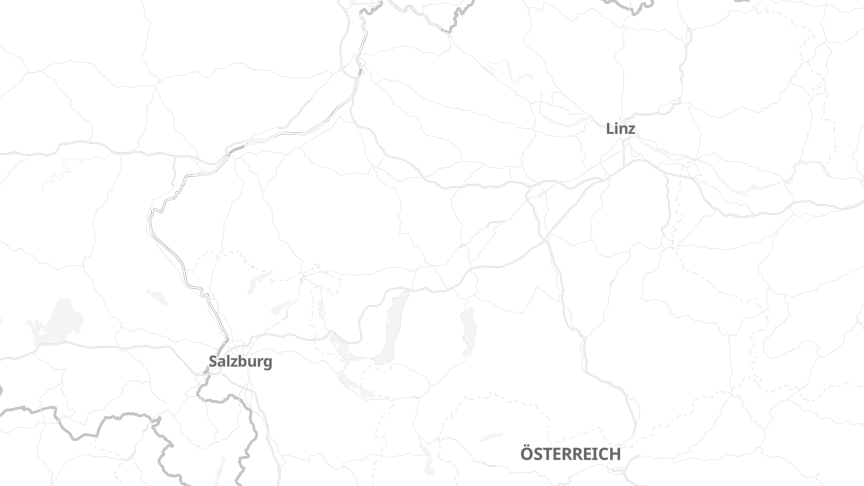 Map of the job locations