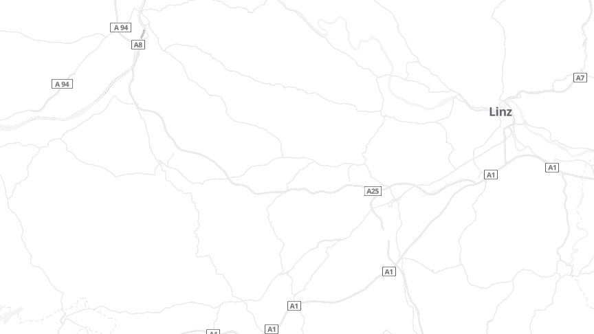 Map of the job locations
