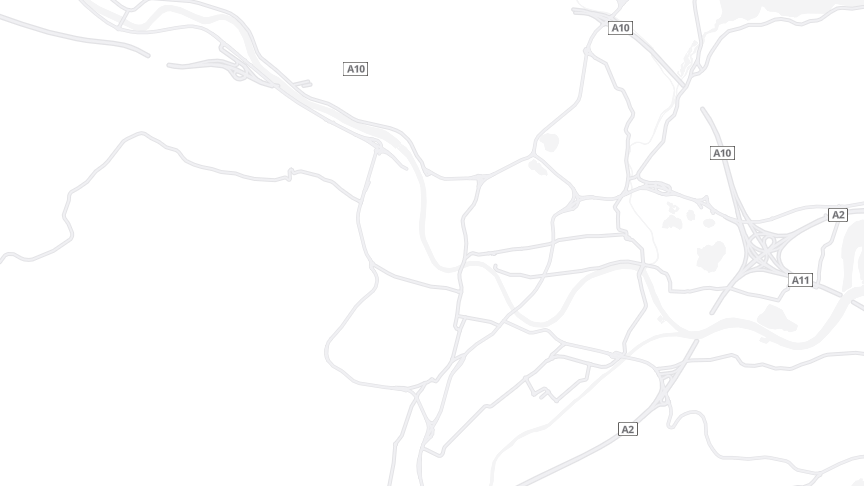 Map of the job locations