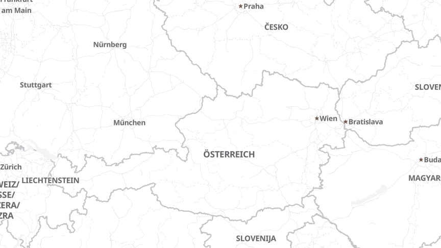 Map of the locations of TTTech Computertechnik AG