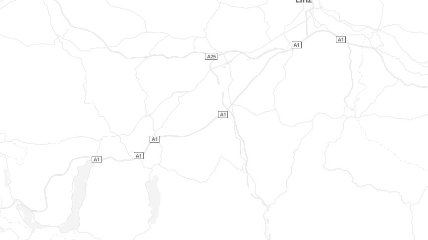 Map of the job locations