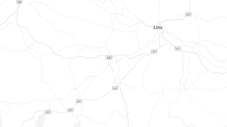 Map of the job locations