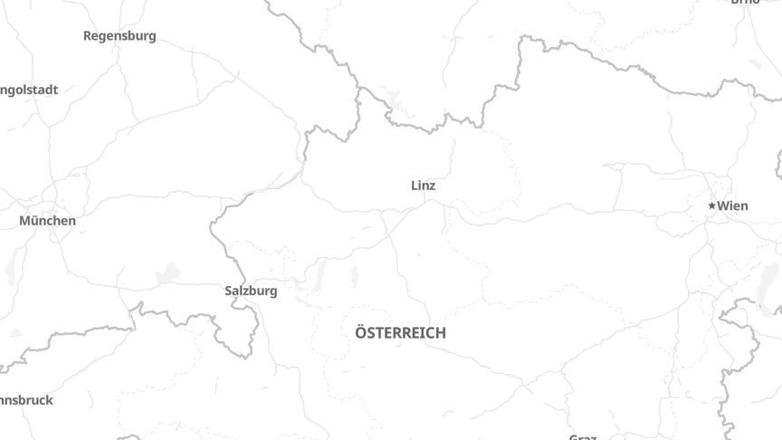 Map of the job locations