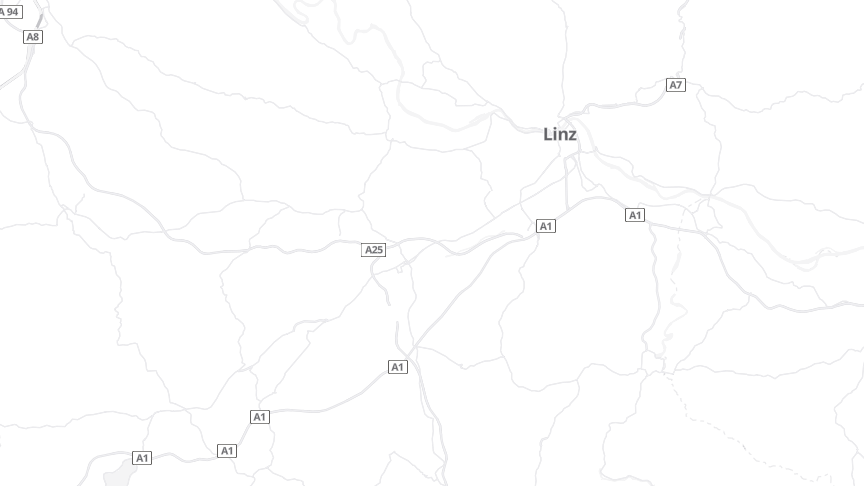 Map of the job locations