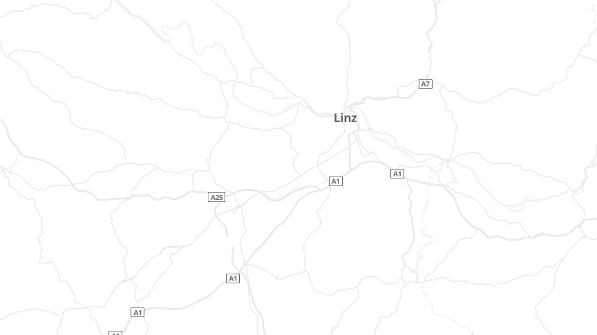 Map of the job locations