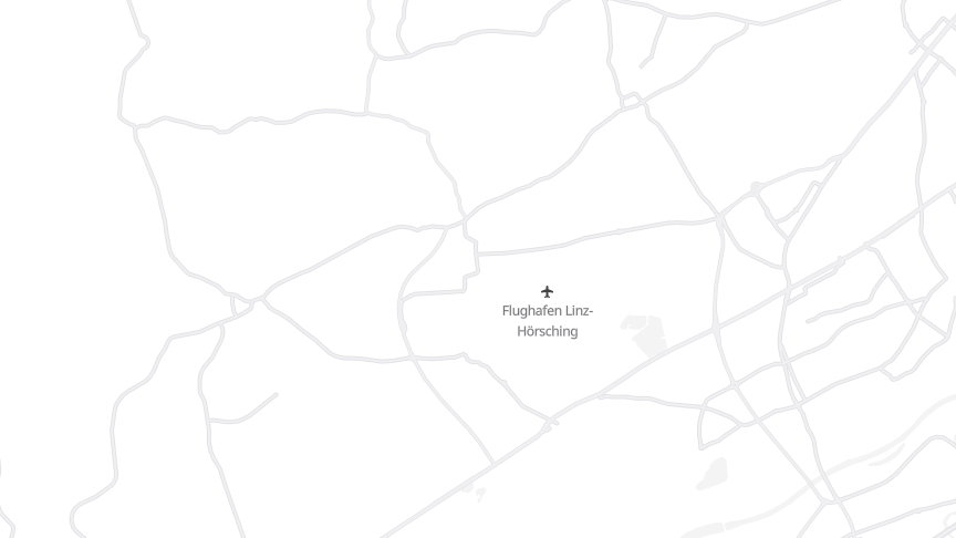 Map of the locations of Flughafen Linz GesmbH