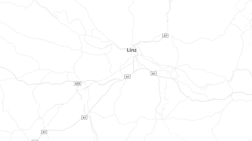 Map of the job locations