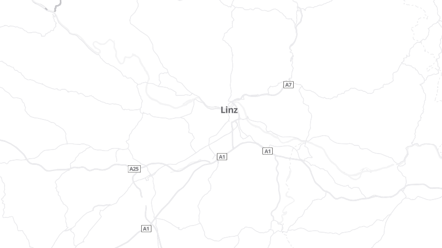 Map of the job locations