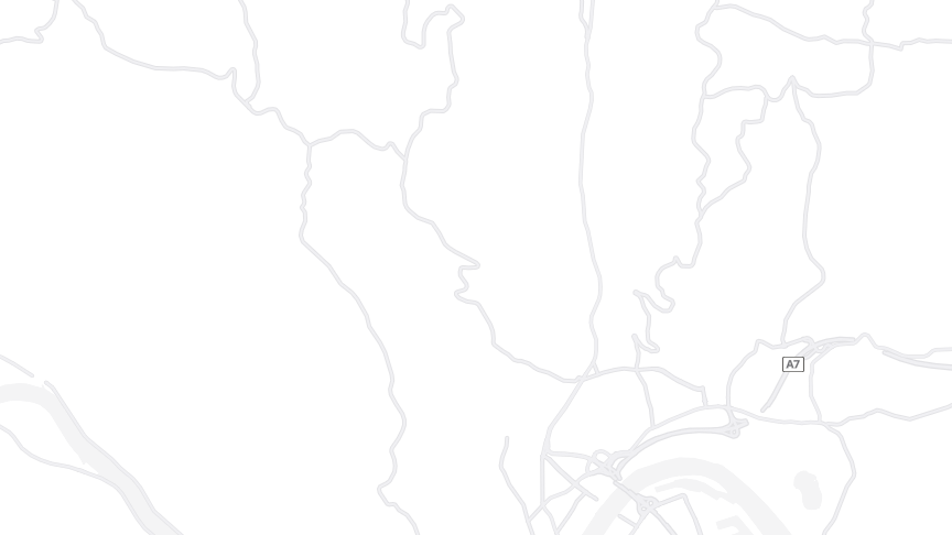 Map of the job locations