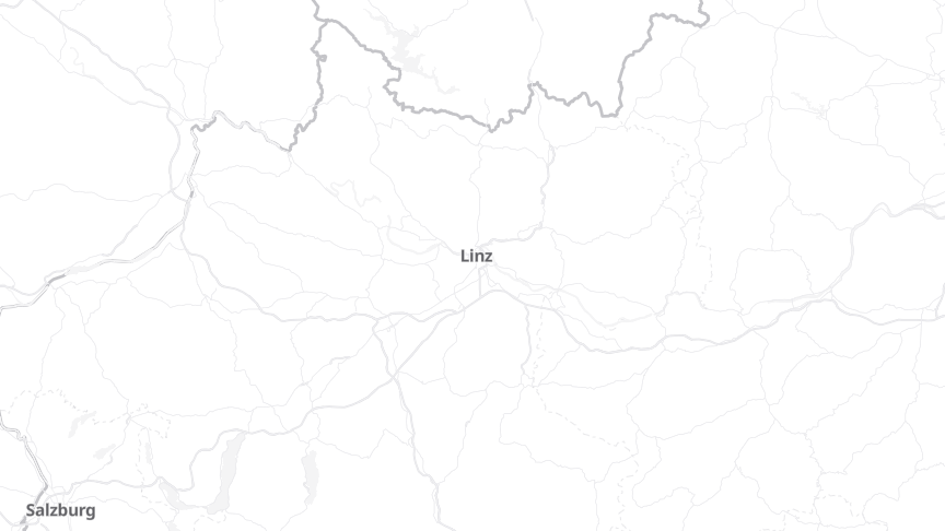 Map of the job locations
