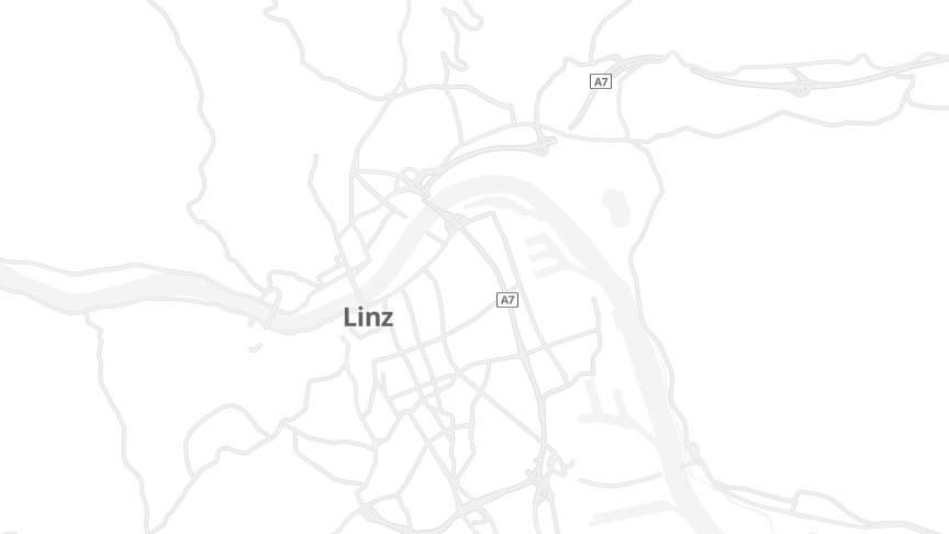 Map of the job locations