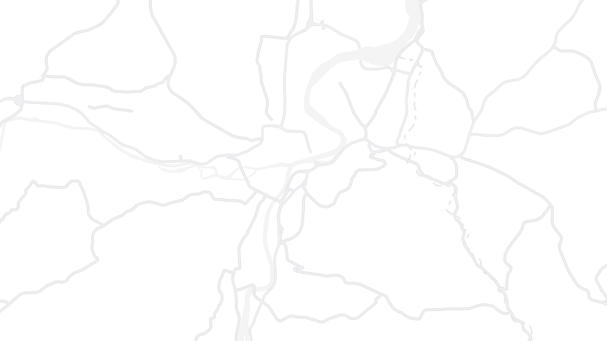 Map of the job locations