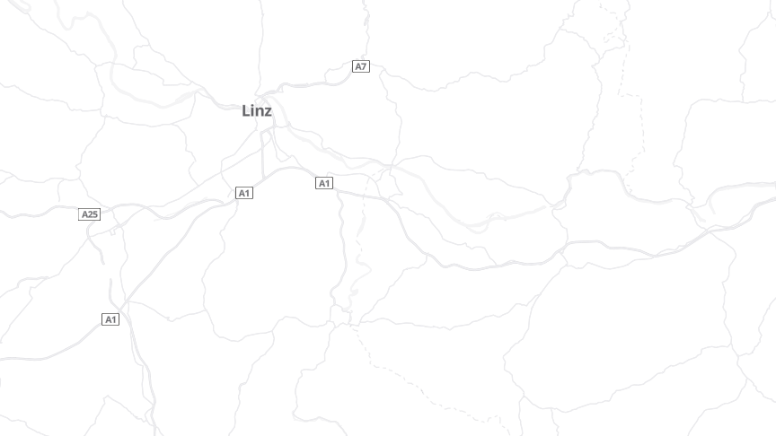 Map of the job locations