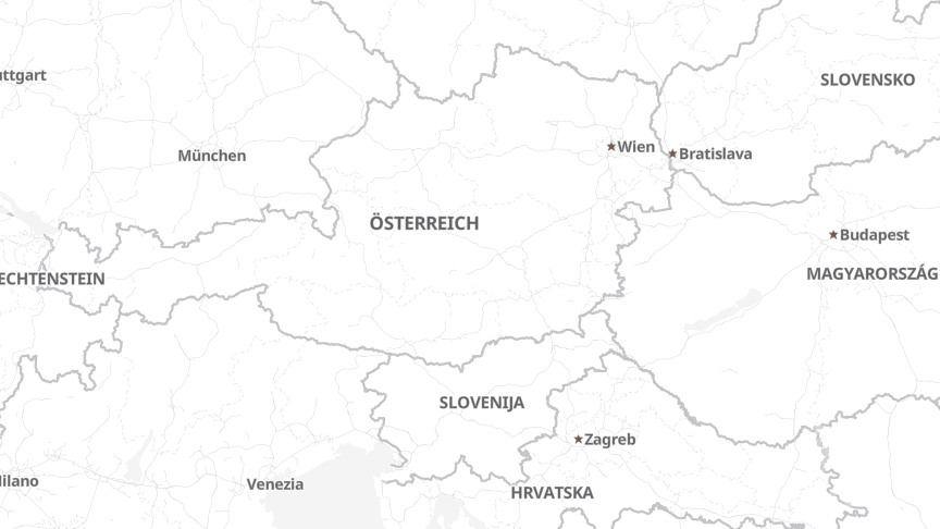 Map of the locations of Carrera Toys GmbH