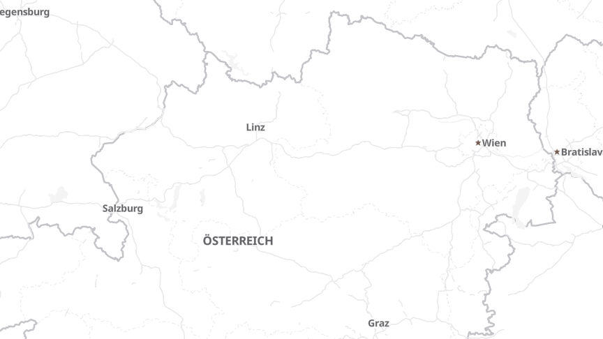 Map of the job locations