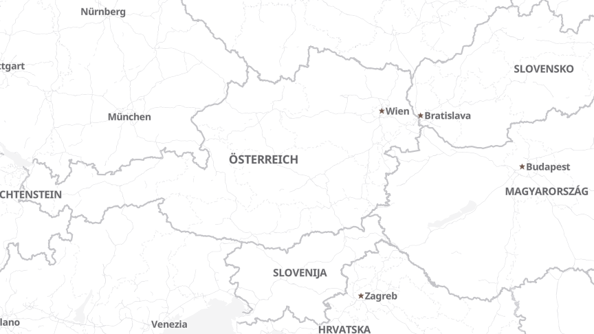 Map of the locations of Lam Research AG