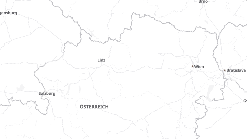 Map of the job locations