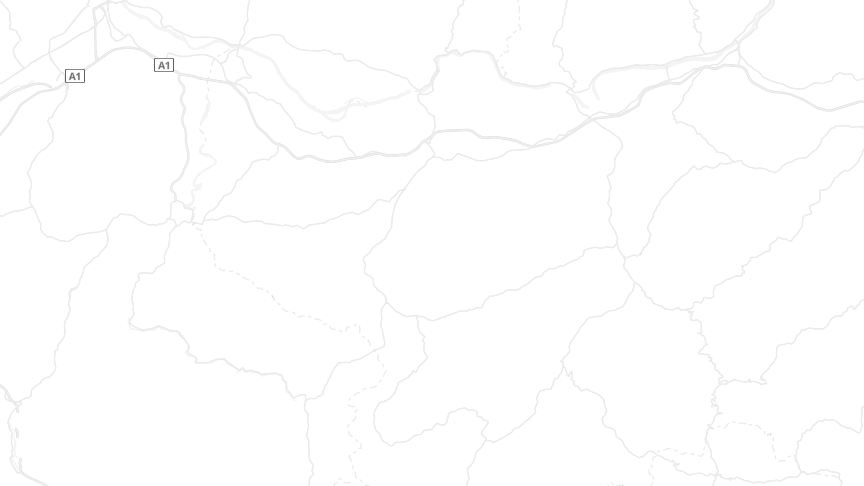 Map of the job locations