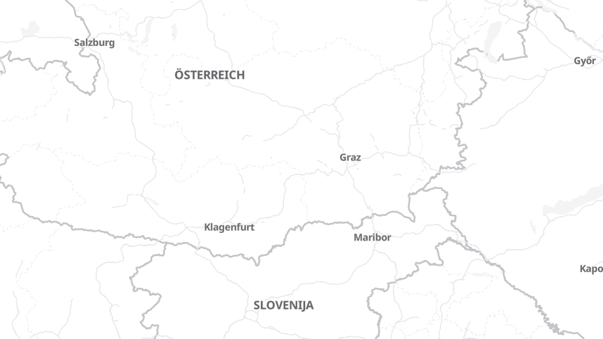 Map of the locations of Rekord Franchise Zentrale