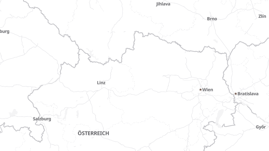Map of the job locations