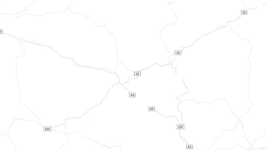 Map of the job locations