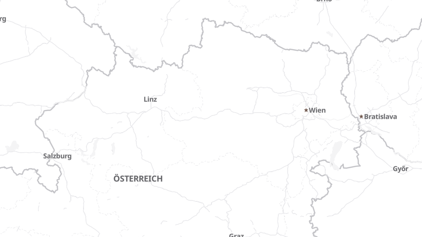 Map of the job locations