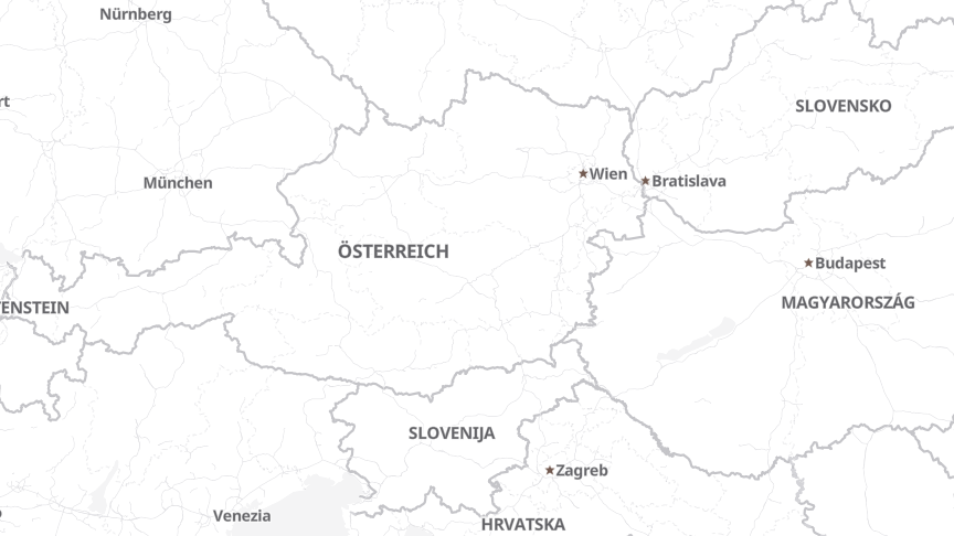 Map of the locations of Murauer Technology