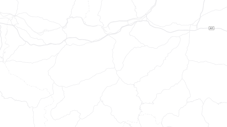 Map of the job locations