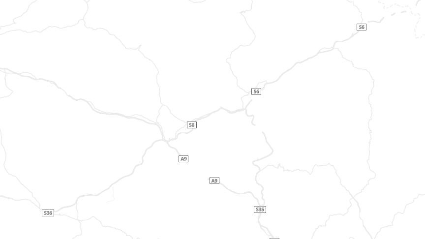 Map of the job locations