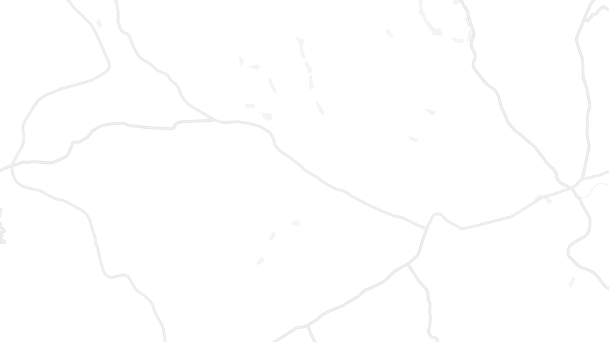 Map of the locations of dectria