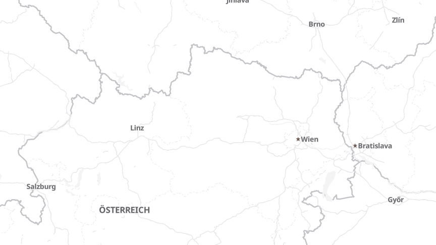 Map of the job locations